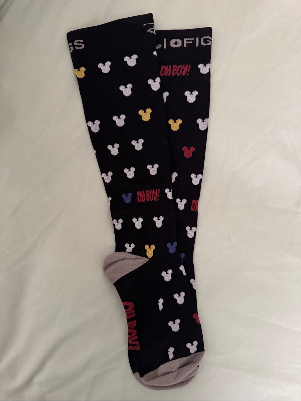 Figs x Disney Compression Socks Size M